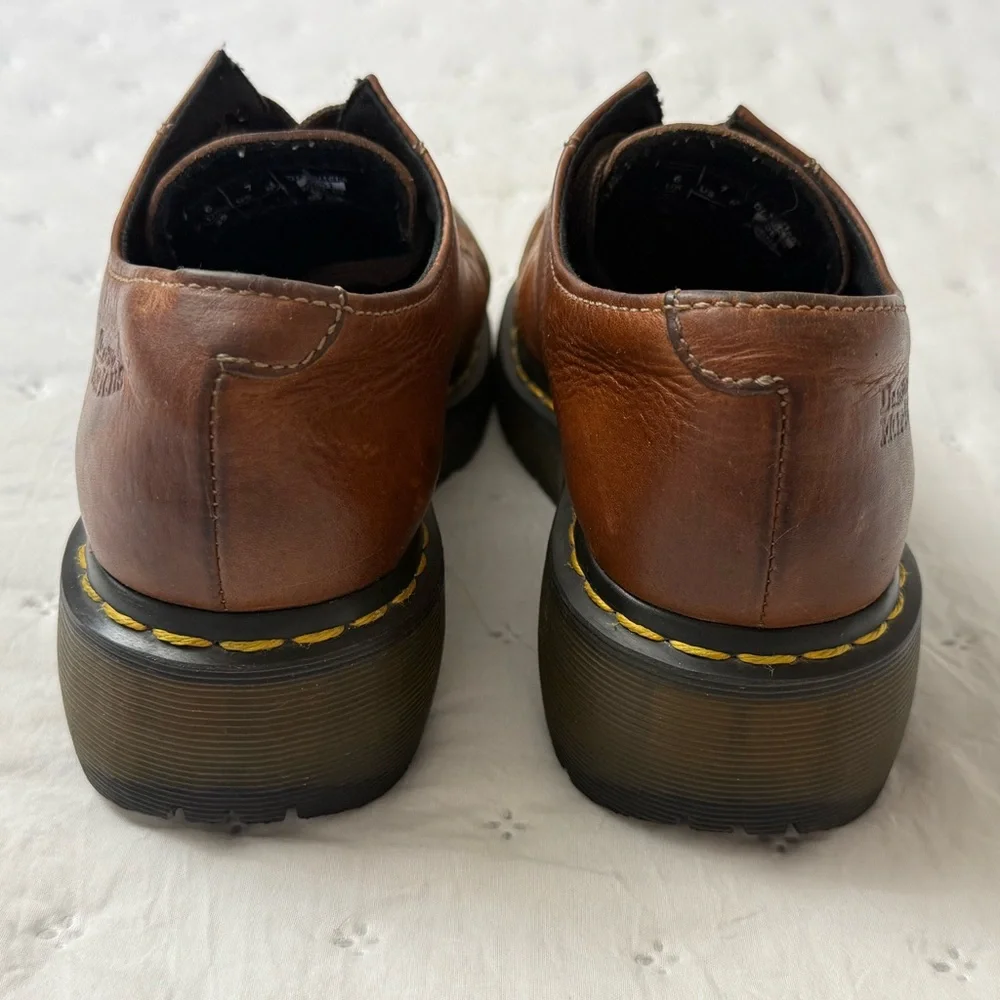 Dr. Martens Brown Leather Women’s oxfords